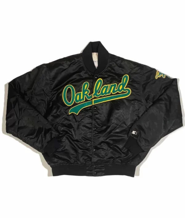 90’s Oakland Athletics Script Jacket