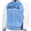 Philadelphia Union Light Blue and White Satin Jacket