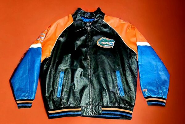 G-III Sports by Carl Banks Men's Leather Jacket Coat Florida Gators Sz 2XL