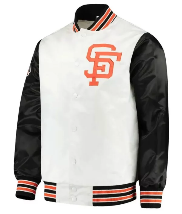 San Francisco Giants The Legend White and Black Jacket