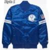 Indianapolis Colts Royal Blue Bomber Jacket