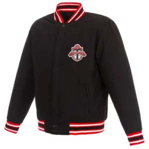 Toronto FC Black Varsity Wool Jacket