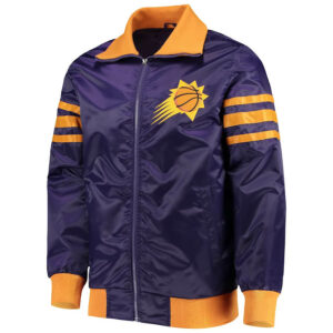 NBA Phoenix Suns The Captain II Full-Zip Satin Jacket