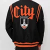 Baltimore City College Black Varsity Wool Jacket