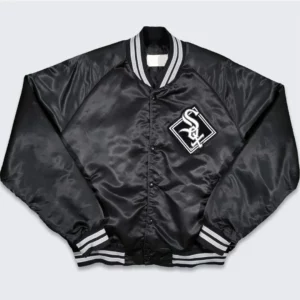 Chicago White Sox 80’s Black Bomber Jacket