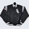 Chicago White Sox 90’s Black Satin Jacket