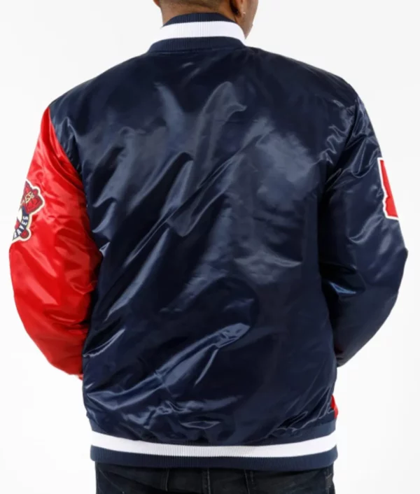 Black Label Atlanta Braves Satin Jacket