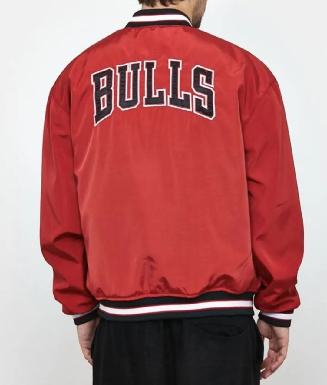 Chicago Bulls Starter Red Jacket