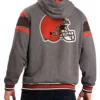 Gray Cleveland Browns Extreme Hoodie