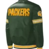 Green Bay Packers Midfield Varsity Green Satin Jacket