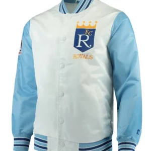 The Legend Kansas City Royals White and Blue Jacket
