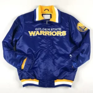 NBA Golden State Warriors Royal Blue Jacket