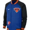 Showtime NY Knicks Varsity Black and Blue Jacket