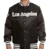 NHL Los Angeles Kings Black Satin Jacket