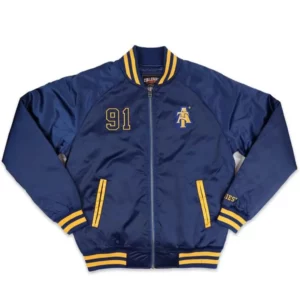 91 North Carolina A&T Navy Jacket