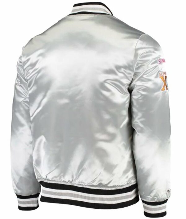 Raiders Las Vegas Silver Jacket