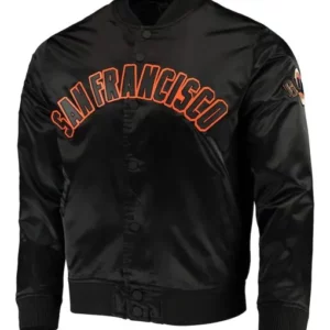 Wordmark San Francisco Giants Black Jacket