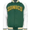 Seattle Supersonics Prime Time Satin Jacket