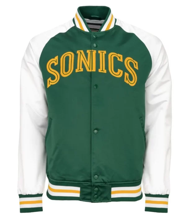 Seattle Supersonics Prime Time Satin Jacket