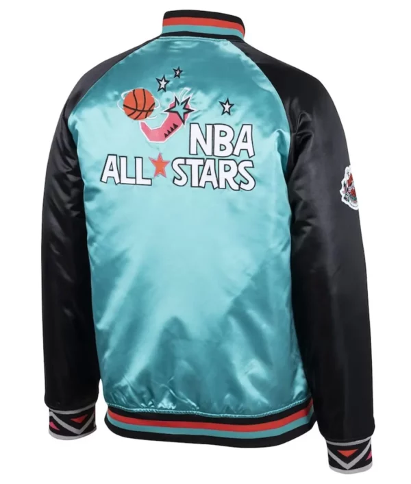 Teal 1996 NBA All-Star Game Satin Jacket