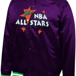 1995 NBA All-Star Game Lightweight Purple Jacket