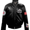 Los Angeles Clippers Full Leather Puffer Jacket