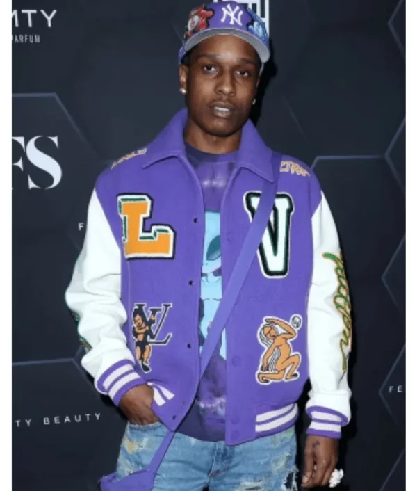 A$AP Rocky LV Varsity Jacket