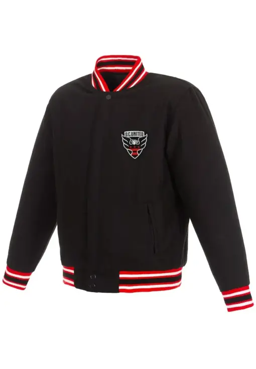 D.C. United Black Varsity Jacket