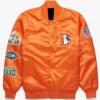 Denver Broncos Super Bowl Satin Orange Jacket