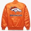 Denver Broncos Super Bowl Satin Orange Jacket