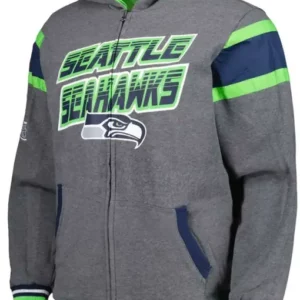 Seattle Seahawks Extreme Gray Hoodie