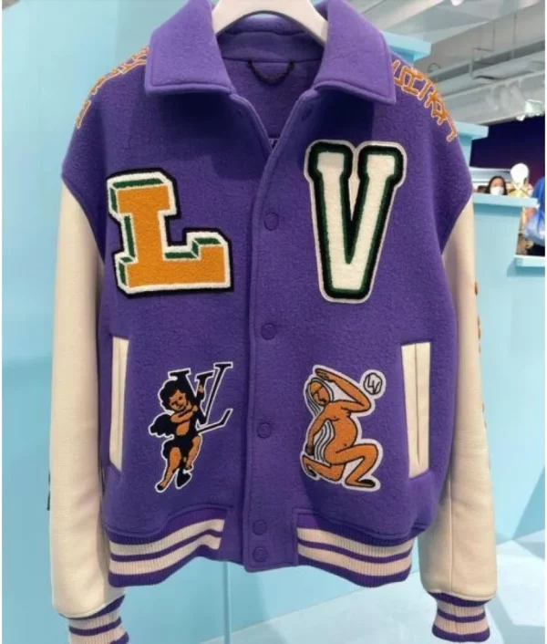 A$AP Rocky LV Varsity Jacket