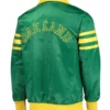 Oakland A’s Cooperstown Collection The Captain III Kelly Green Jacket