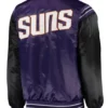 Phoenix Suns The Enforcer Purple and Black Varsity Jacket