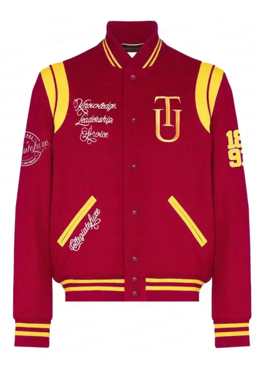 Tuskegee University Red Varsity Jacket - LA Jacket