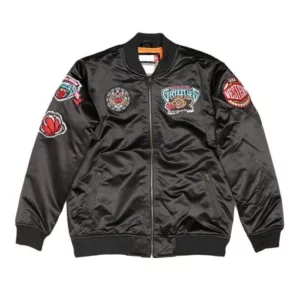 Vancouver Grizzlies Flight Satin Jacket