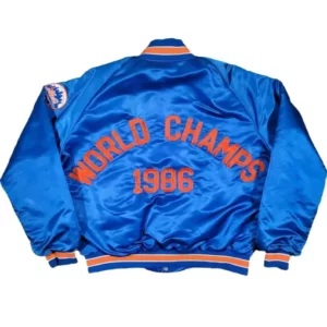 NY Mets 1986 World Champs Satin Jacket
