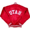 80’s Utah Utes Red Satin Jacket