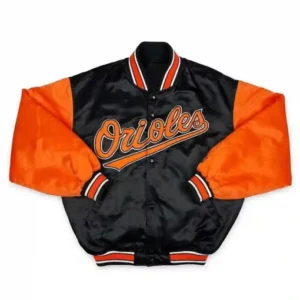 90’s Baltimore Orioles Satin Jacket