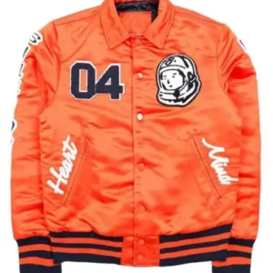 Billionaire Boys Club Orange Bomber Jacket