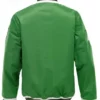 Burton X Snowboard Green Varsity Jacket