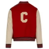 Celine Red Varsity Jacket