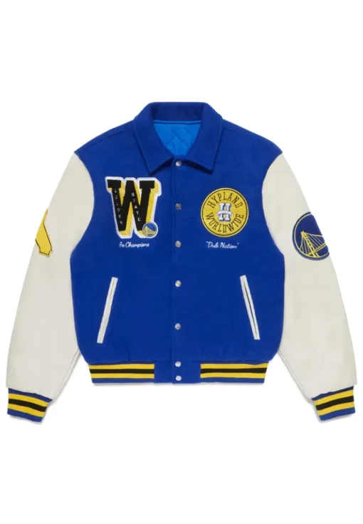 Eva Purdy Golden State Warriors Varsity Jacket
