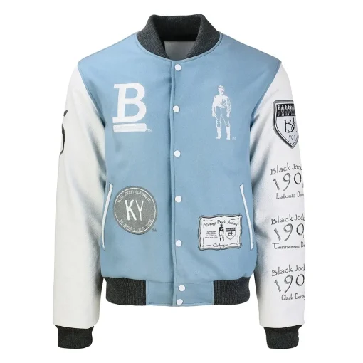 Jimmy Winkfield 1901 Blue Varsity Jacket