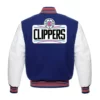 Lila Funk Los Angeles Clippers Varsity Jacket