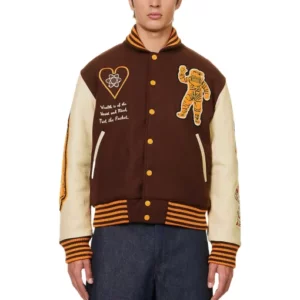 Billionaire Boys Club Brown Letterman Jacket