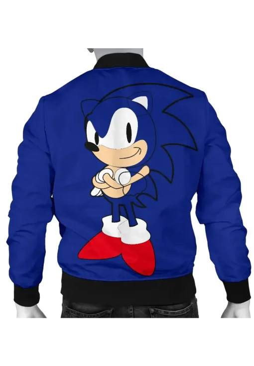 Sonic The Hedgehog 2 Satin Jacket