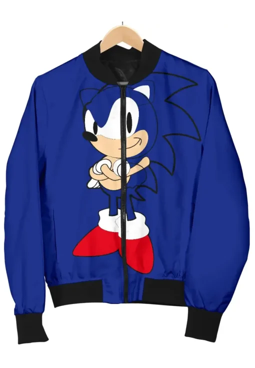 Sonic The Hedgehog 2 Satin Jacket
