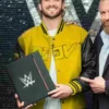 WWE 2023 Logan Paul Yellow Varsity Jacket