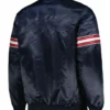 Atlanta Falcons Navy Blue Satin Jacket